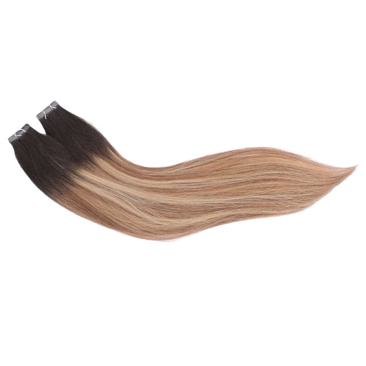 PREMIUM TAPE EXTENSION ΦΥΣΙΚΗ ΤΡΙΧΑ VIRGIN BALAYAGE NO 1BT4/14 - WS