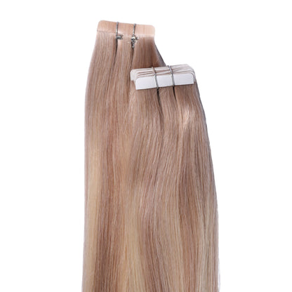 PREMIUM TAPE EXTENSION ΦΥΣΙΚΗ ΤΡΙΧΑ VIRGIN BALAYAGE NO 9.1Τ9.1/60Α  - WS